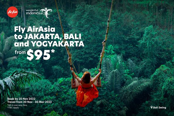 AirAsia flight promotion: Airfares from S$95