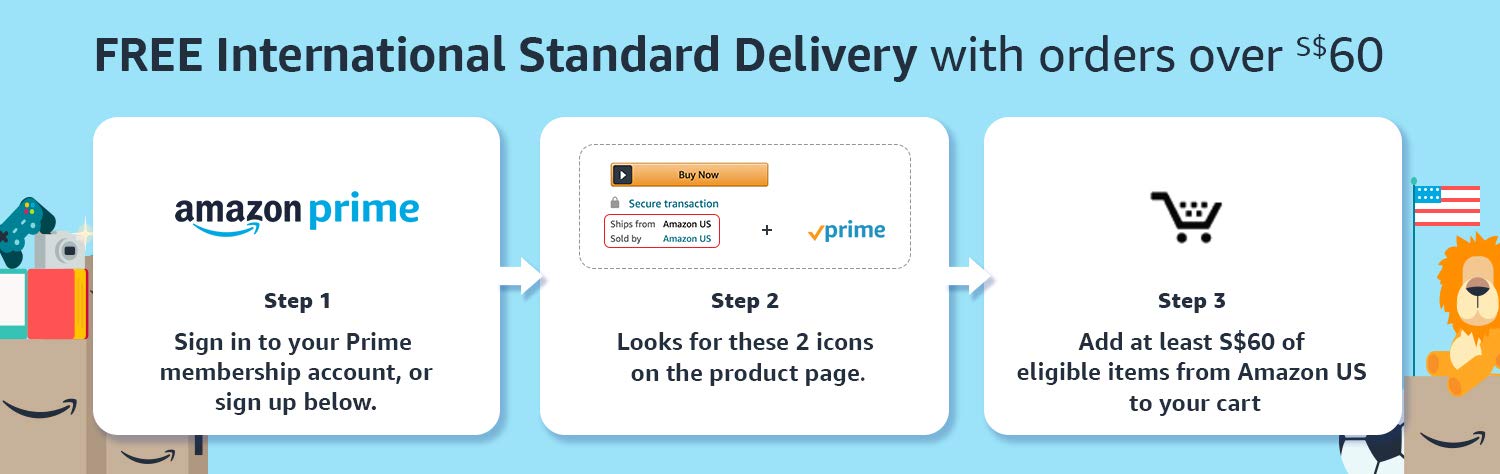 Free International Delivery for Amazon Prime members
