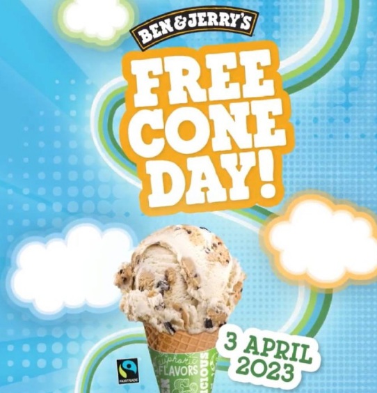 Ben & Jerry's Deal: Free Cone Day