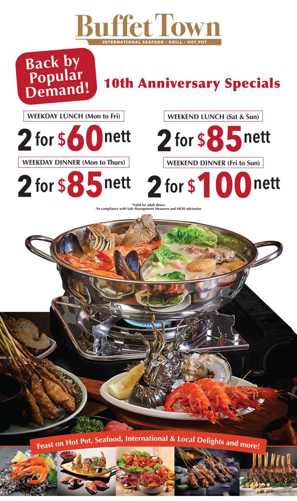 Buffet Town 2 Pax Promotion
