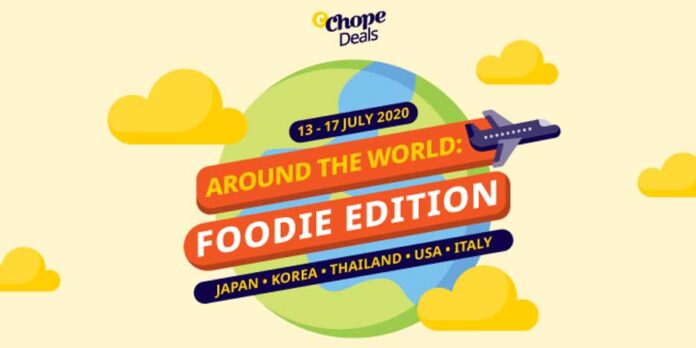 ChopeDeals’ Around The World offers for foodies