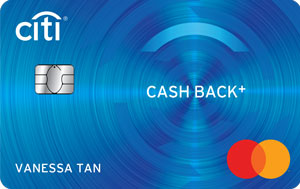 Citibank Cash Back+ credit card