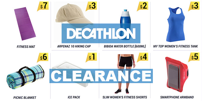 Decathlon Clearance in Aug 2016