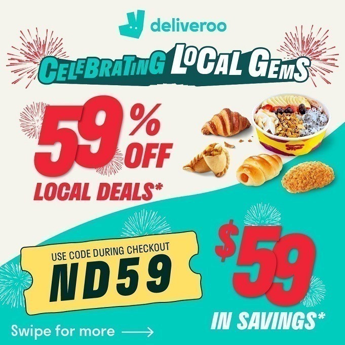 Deliveroo Promo Codes Oct 2024 S10 Off SG