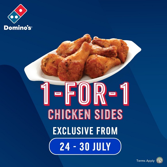 Domino's Pizza 1-For-1 App Deals