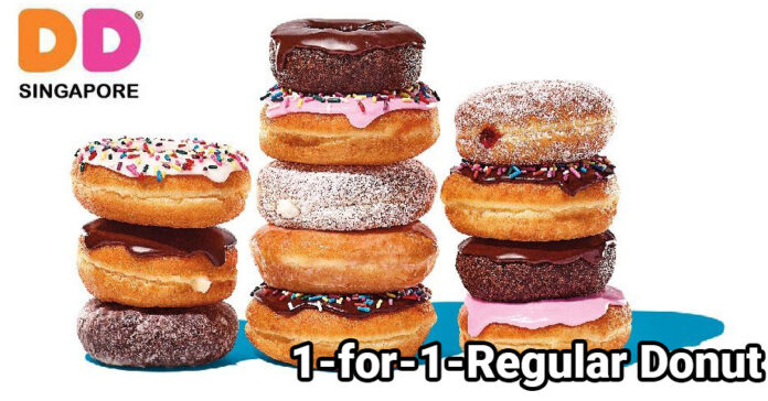 Dunkin' Donuts 1-for-1 promo
