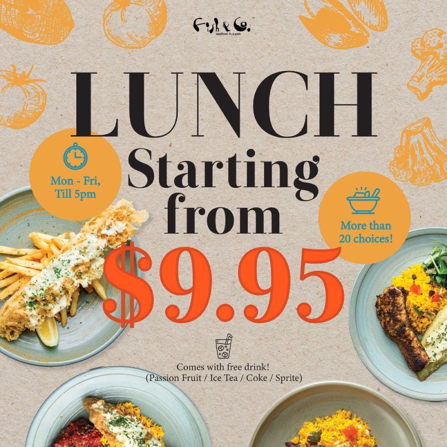 Fish & Co promo - From S$9.95
