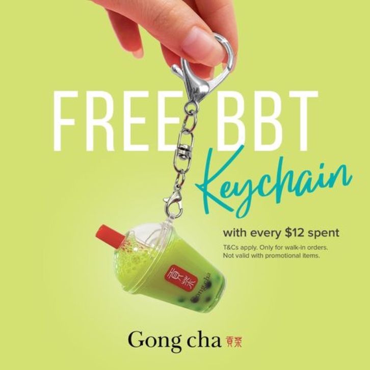 Gong Cha - Free keychain