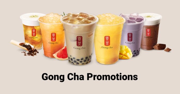 Gong Cha Promotions