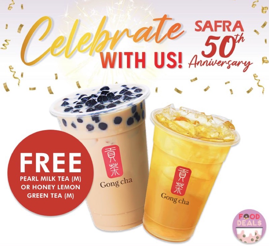 Gong cha promo - Free Drink