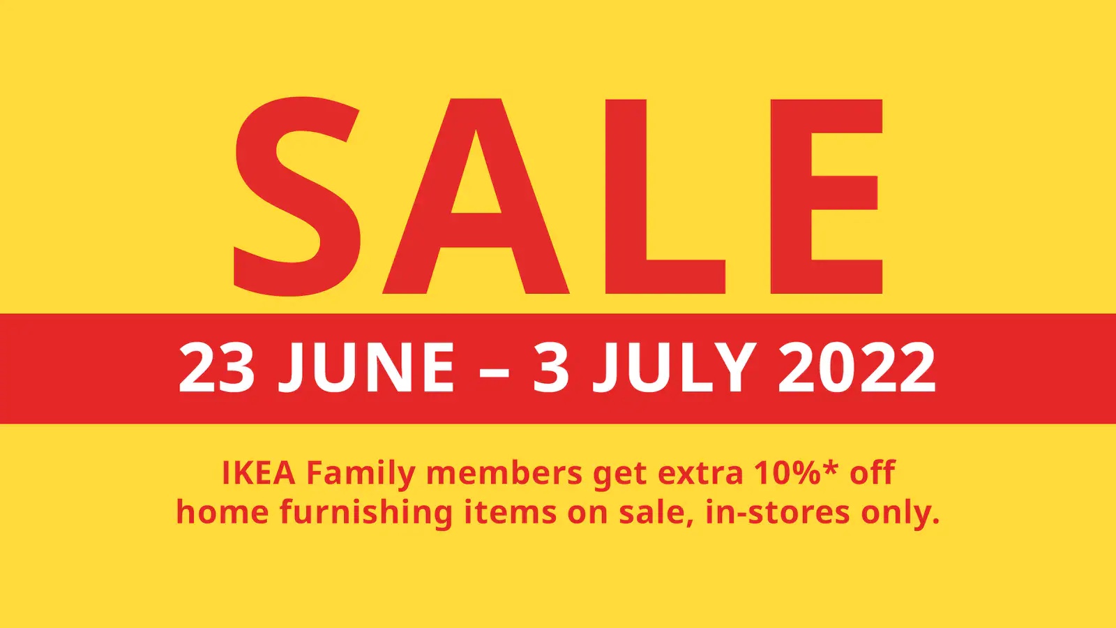 IKEA sale - 10% OFF