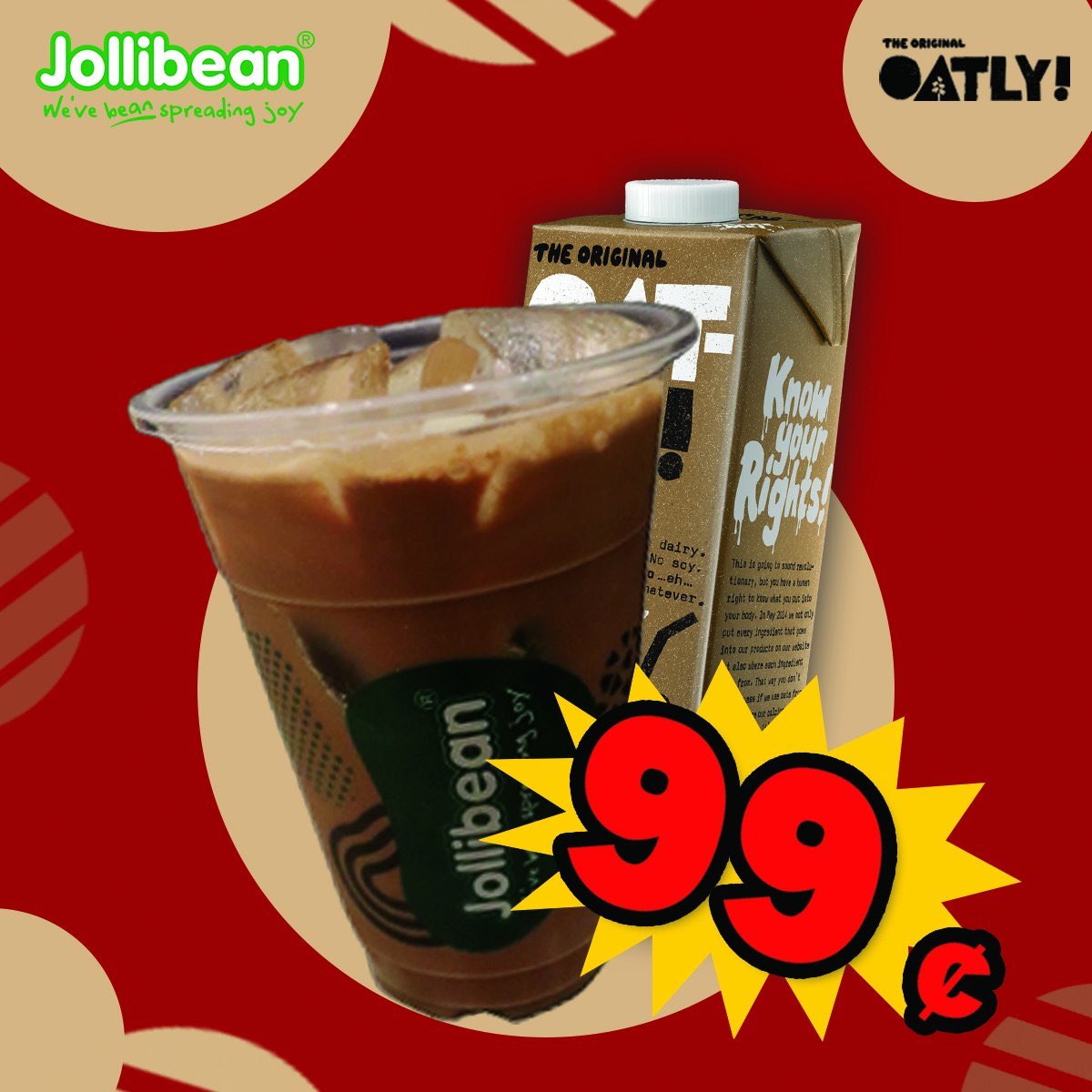 Jollibean promo - 99 cents