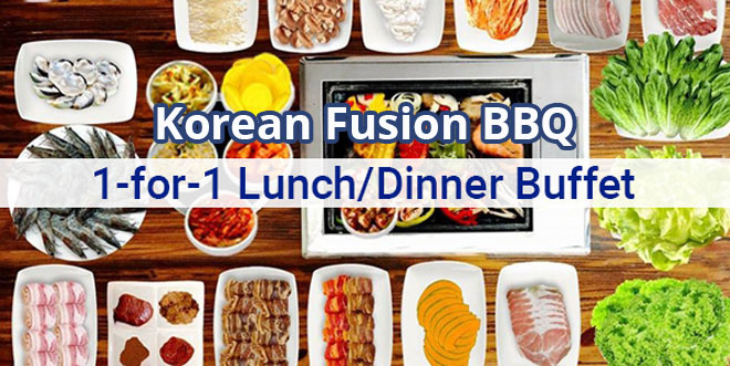 Korean Fusion BBQ Buffet Promotions