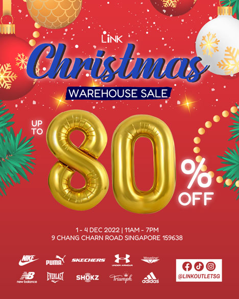 LINK Christmas Warehouse Sale 2022