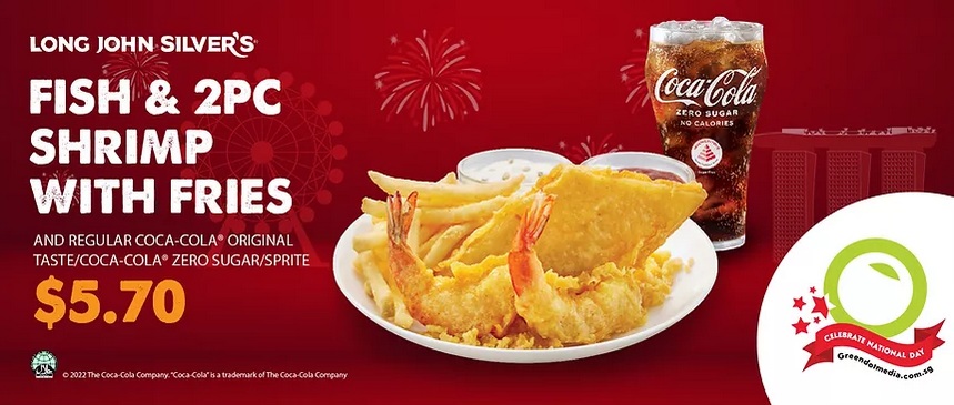 Long John Silver's NDP-Coupons: Meals from S$5.70