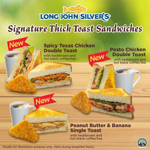 LJS Signature Thick Toast Sandwiches