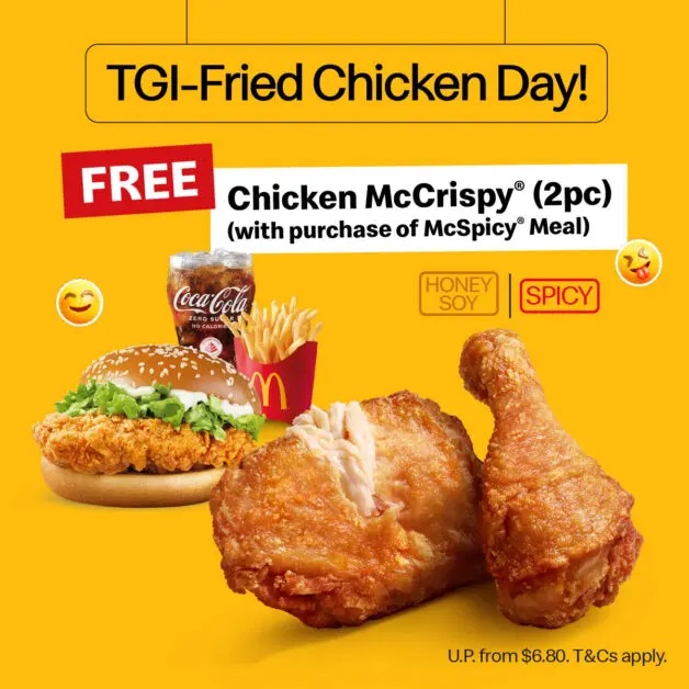 McDonald's TGI-Fried Chicken Day Promotion