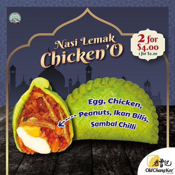 Old Chang Kee Ramadan Special: Nasi Lemak Chicken'O