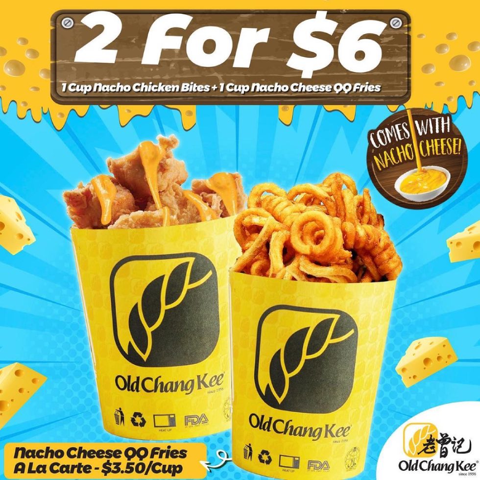 Old Chang Kee promo - 2-For-S$6