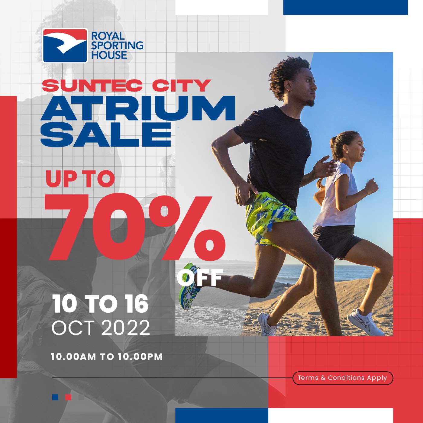 Royal Sporting House promo - 70% OFF
