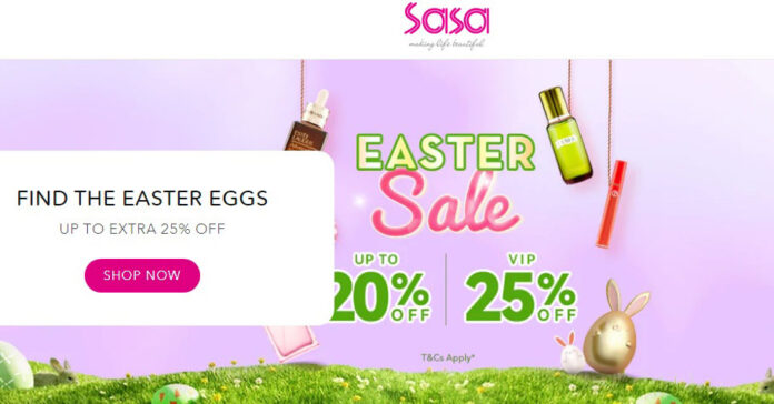 Sasa Easter Sale