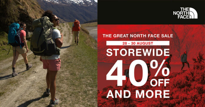 The North Face Sale in August 2020