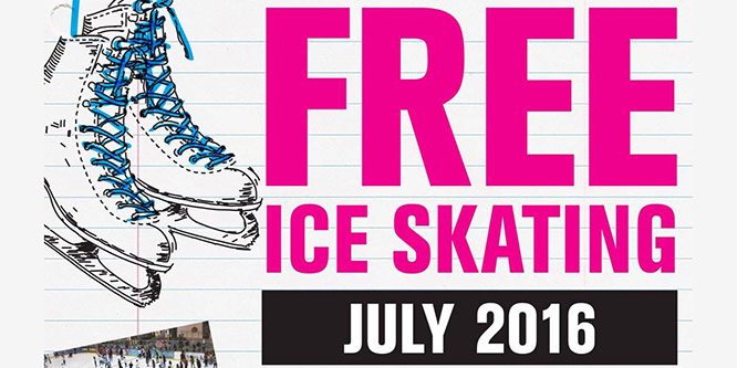 FREE Ice Skating at The Rink