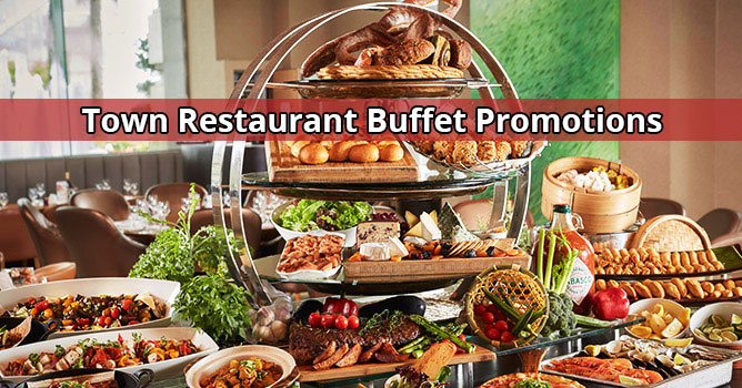 Town Restaurant @ Fullerton Hotel Singapore Buffet Promotions