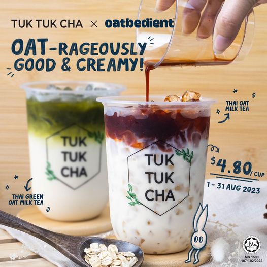 tuktukcha_oat drinks deal