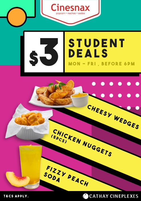 S$3 Student Deals