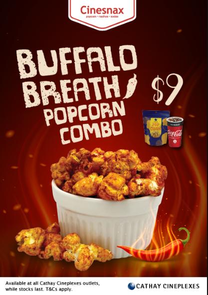 Buffalo Breath Popcorn Combo