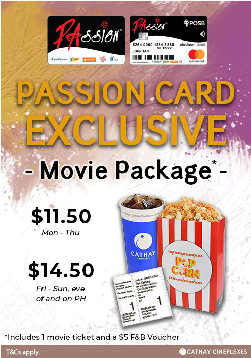 Cathay Cineplexes x PAssion Card Deals