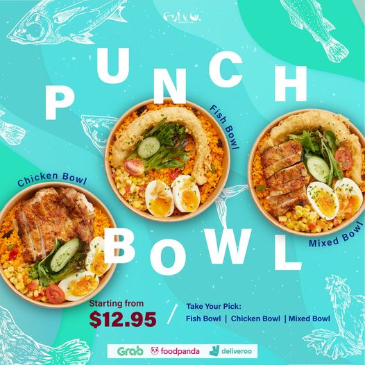 Fish & Co Punch Bowl
