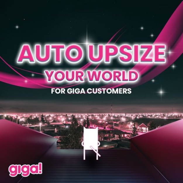 giga! Promo - Free Upsized Data