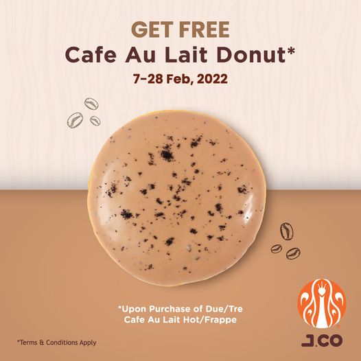 J.CO Donuts Special Deal: Free Donut