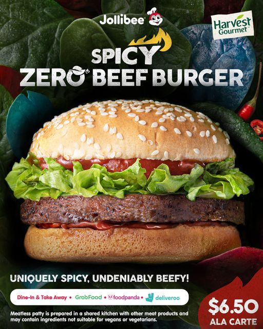 New Spicy Zero Beef Burger