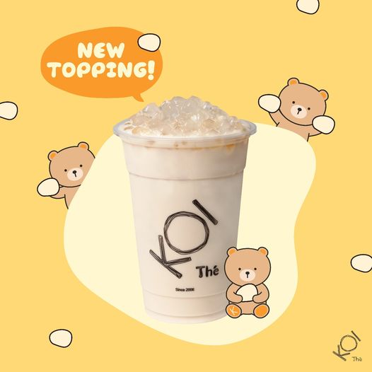 KOI Thé Promotion: New Topping