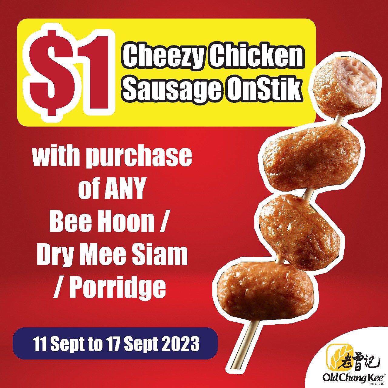 Old chang kee S$1 deal