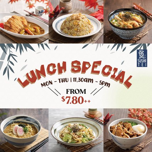 sushi tei lunch special offersr