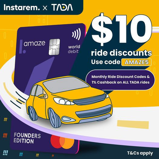 TADA S$10 off 20 Oct 2021