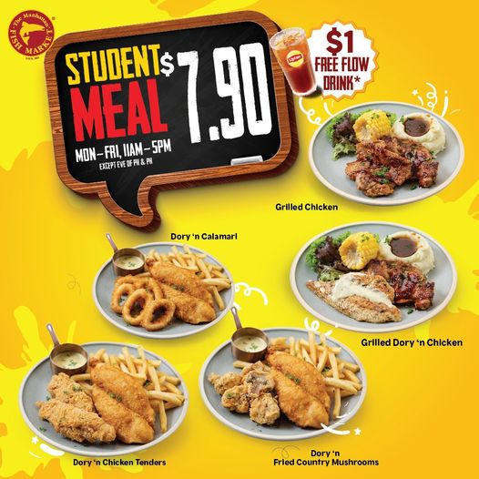 Student Meals At S$7.90