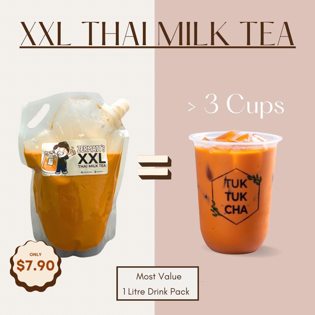 Tuktukcha_thai milk tea