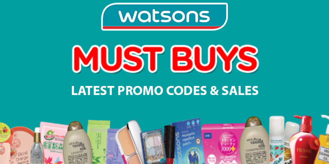 Watsons promo codes