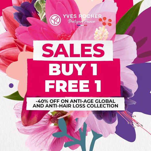 Yves Rocher Special Sale: Buy 1 Get 1